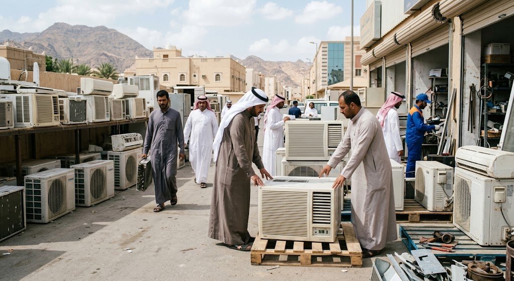 شراء مكيفات مستعملة حي القيروان بالرياض