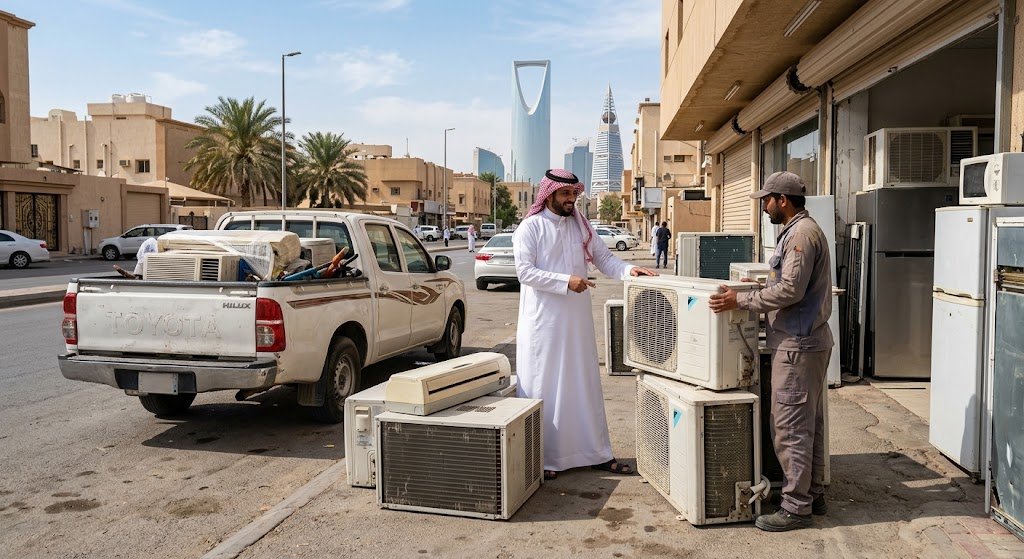 نشتري مكيفات المستعمل الرياض